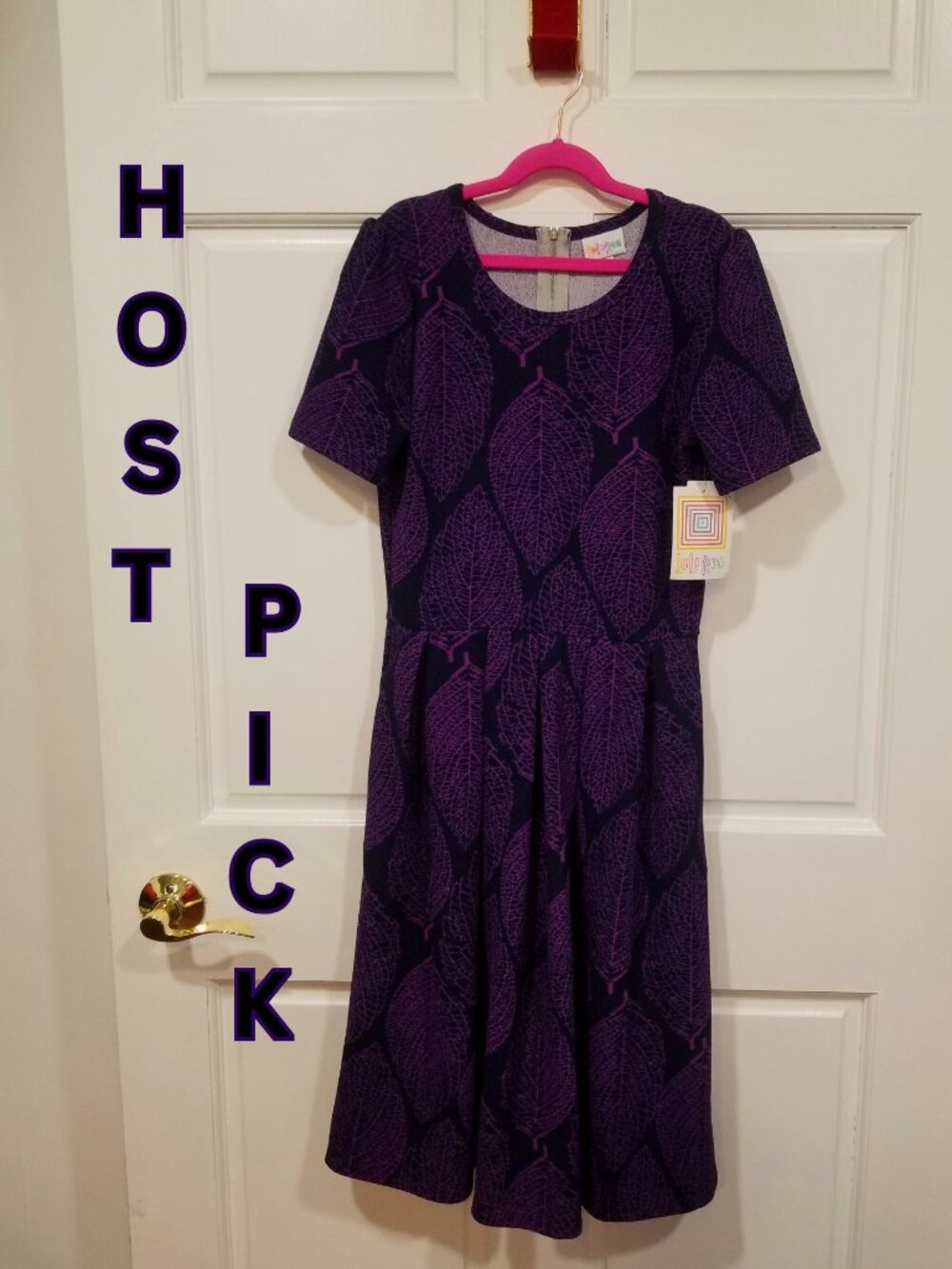 Ladies' LuLaRoe Amelia Dress, Size XS, New with Tags                   HOST PICK